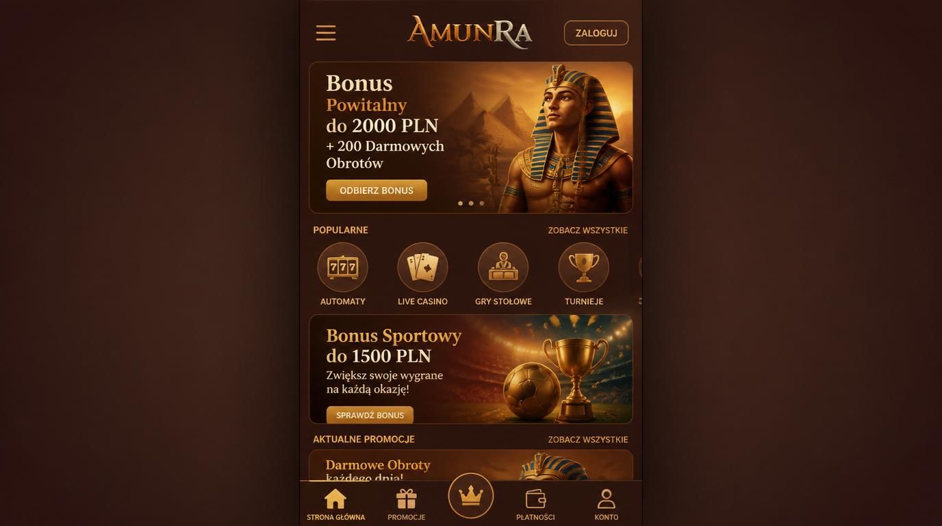 Aplikacja kasyna z promocjami oraz mobilnymi bonusami